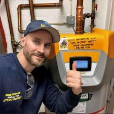 NEW-AO-SMITH-BTH-199-HIGH-EFFICIENCY-CONDENSING-WATER-HEATER-INSTALLED-IN-THE-BOROUGH-OF-MANHATTAN 0